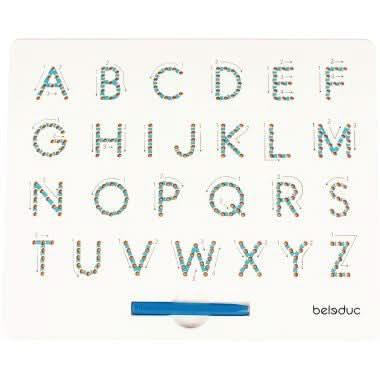 Planche à dessin magnétique alphabet 31x25cm - Ma Rentrée Facile