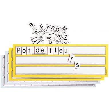 Planches et lettres magnétiques Nathan - Ma Rentrée Facile