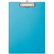 Plaque porte bloc plastique, A4+ avec pince, bleu - Ma Rentrée Facile