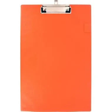 Plaque porte bloc plastique, A4+ avec pince, orange - Ma Rentrée Facile