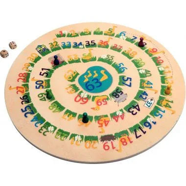 Plateau du jeu du tock et oie - Ma Rentrée Facile