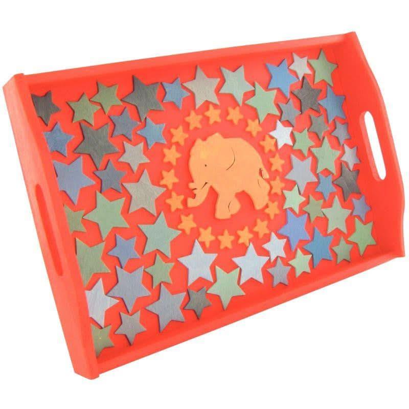 Plateau en bois avec 2 poignées - Ma Rentrée Facile