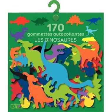 Pochette 170 gommettes dinosaures - Ma Rentrée Facile
