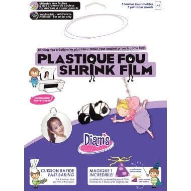 Pochette 5 feuilles plastique fou imprimable 21x29,7cm - Ma Rentrée Facile