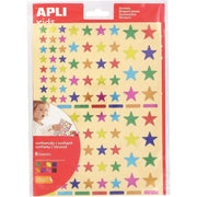 Pochette 624 gommettes étoiles couleurs assorties - Ma Rentrée Facile