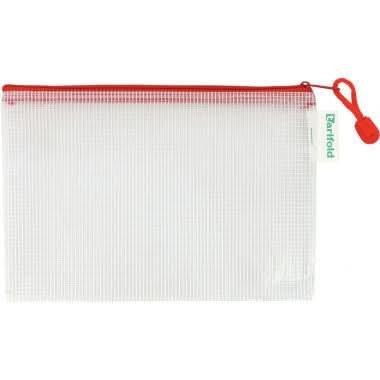 Pochette à zip A5 paysage rouge - Ma Rentrée Facile