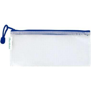 Pochette à zip chéquier paysage bleu - Ma Rentrée Facile