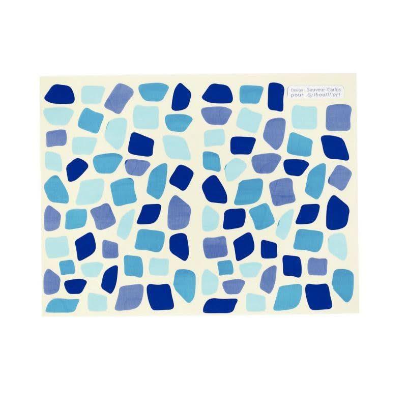 Pochette de 1 056 gommettes mosaïques assorties - Ma Rentrée Facile