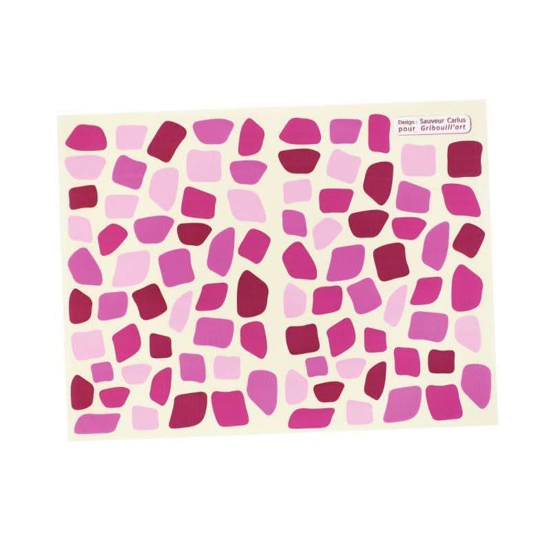 Pochette de 1 056 gommettes mosaïques assorties - Ma Rentrée Facile
