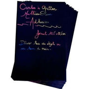 Pochette de 10 feuilles à gratter adhésive effet arc en ciel - Ma Rentrée Facile