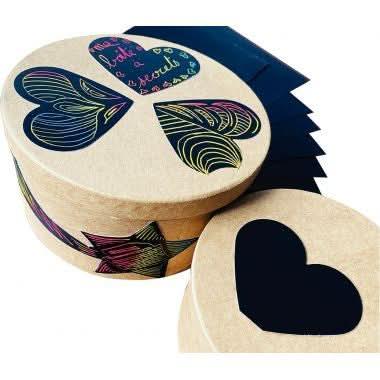 Pochette de 10 feuilles à gratter adhésive effet arc en ciel - Ma Rentrée Facile