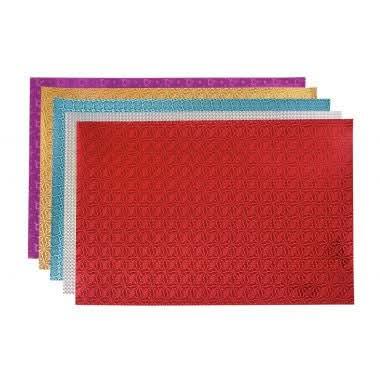 Pochette de 10 feuilles carton holographique assorties, 35x50cm, 195g - Ma Rentrée Facile