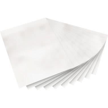Pochette de 10 feuilles transparentes électrostatiques pour vitrail,23x33cm - Ma Rentrée Facile