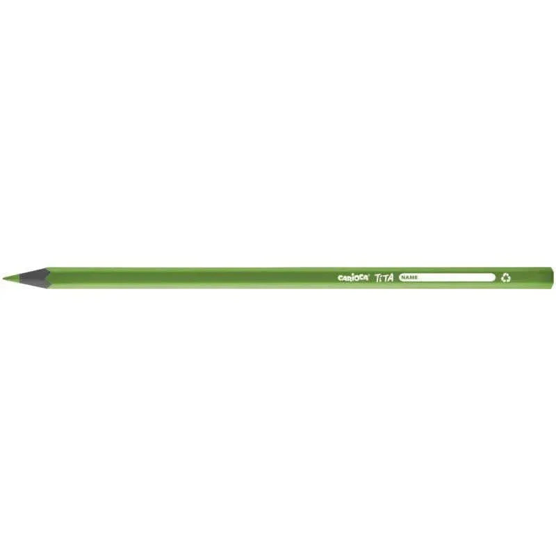 Pochette de 12 crayons de couleurs écologique Carioca Éco family Tita - Ma Rentrée Facile