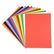 Pochette de 12 feuilles papier dessin 160g couleur format 24x32 cm teintes vives assorties - Ma Rentrée Facile