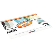 Pochette de 12 feuilles papier dessin 24x32 cm 160 g teintes pastels assorties et noir - Ma Rentrée Facile