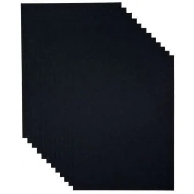 Pochette de 12 feuilles papier dessin noir format 24x32 cm 160 g - Ma Rentrée Facile