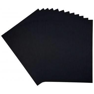 Pochette de 12 feuilles papier dessin noir format 24x32 cm 160 g - Ma Rentrée Facile
