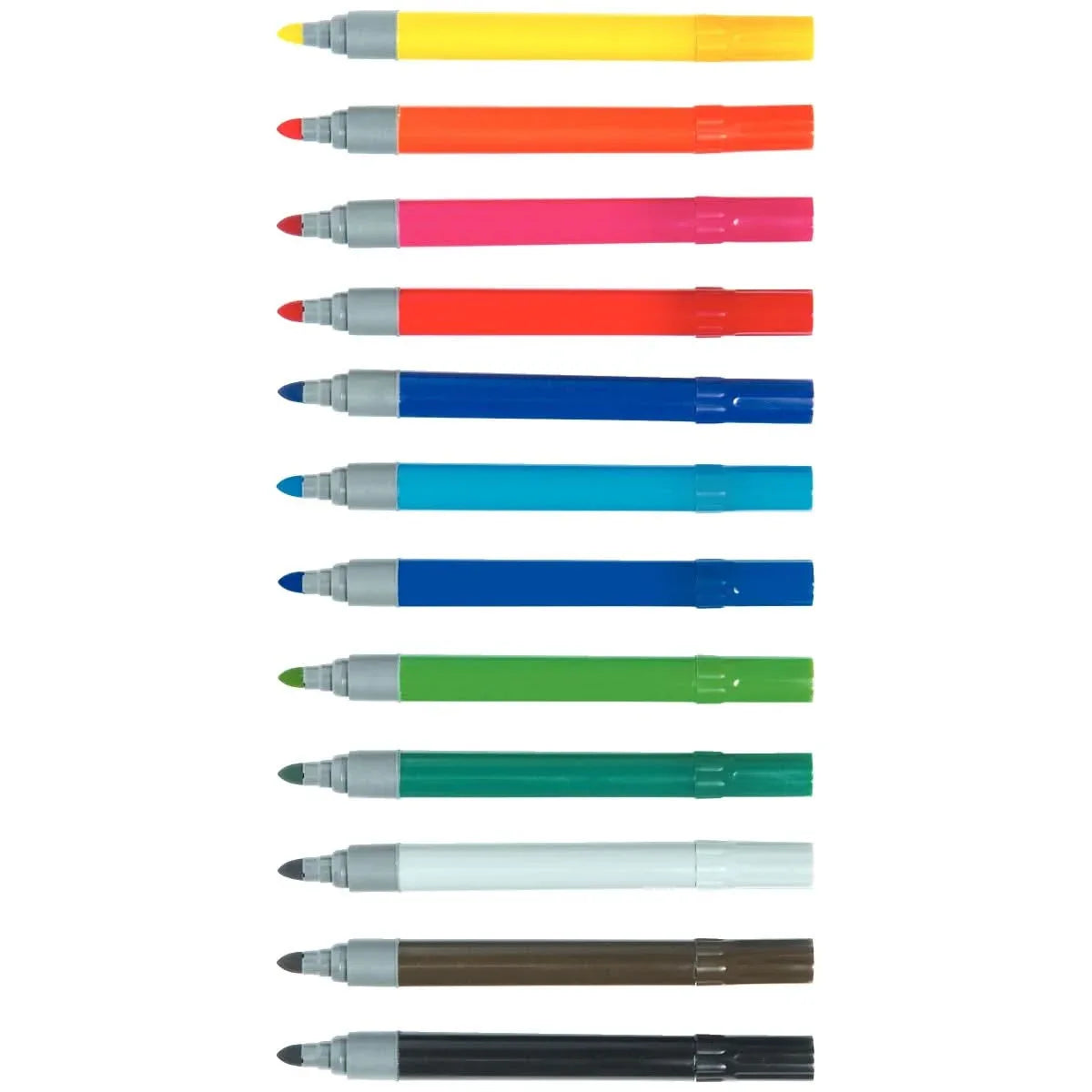 Pochette de 12 feutres pointe large - Ma Rentrée Facile