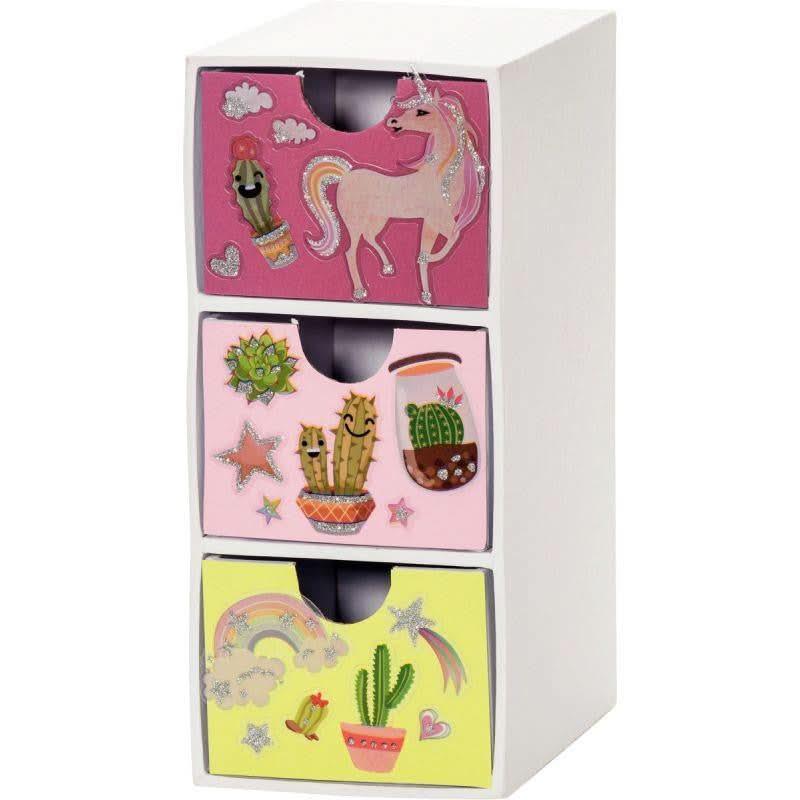 Pochette de 129 stickers scintillants thème fun, 5 planches - Ma Rentrée Facile