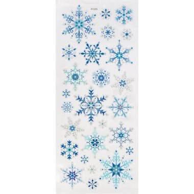 Pochette de 153 stickers avec strass pailletés thème Noël - Ma Rentrée Facile