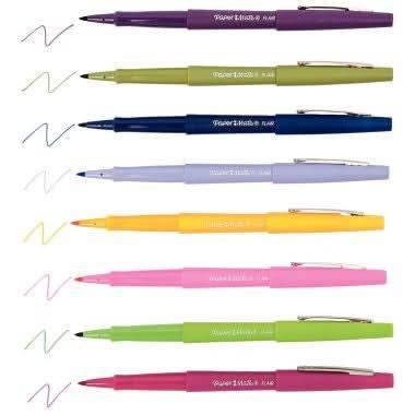 Pochette de 16 feutres nylon Flair assortis - Ma Rentrée Facile