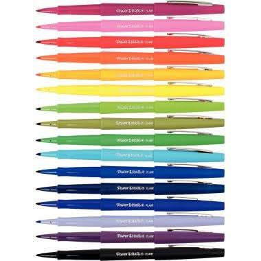 Pochette de 16 feutres nylon Flair assortis - Ma Rentrée Facile