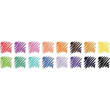 Pochette de 16 feutres nylon Flair candy pop - Ma Rentrée Facile