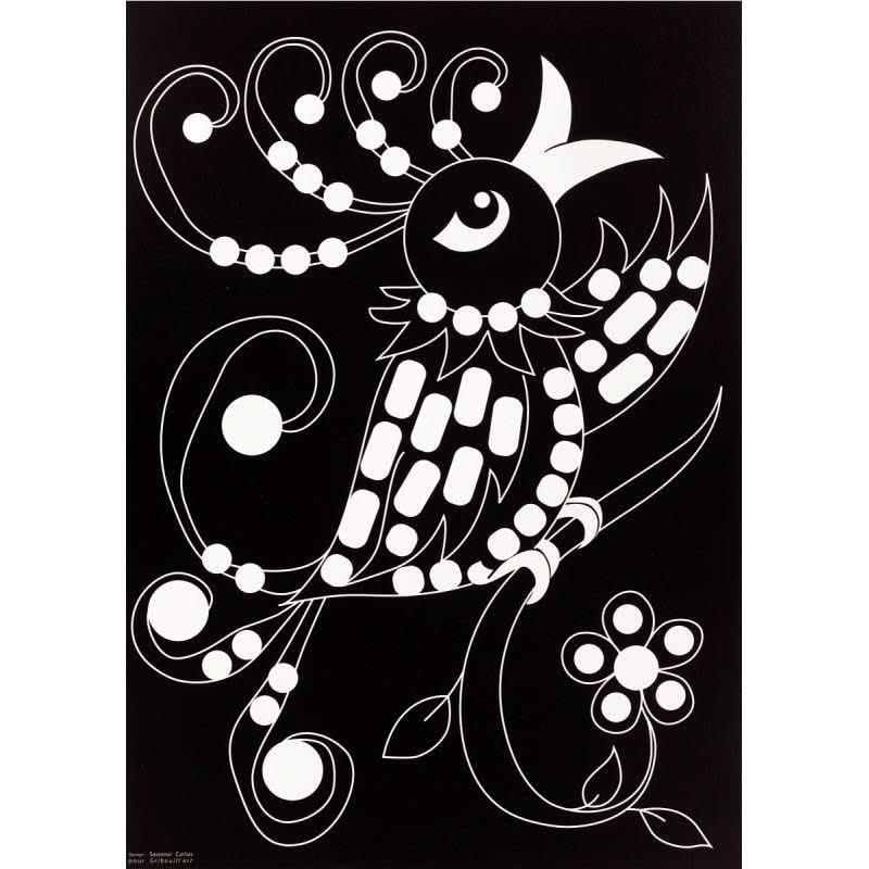 Pochette de 16 feuilles et 16 planches de gommettes de 5 motifs animaux différents - Ma Rentrée Facile