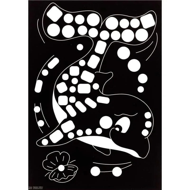 Pochette de 16 feuilles et 16 planches de gommettes de 5 motifs animaux différents - Ma Rentrée Facile
