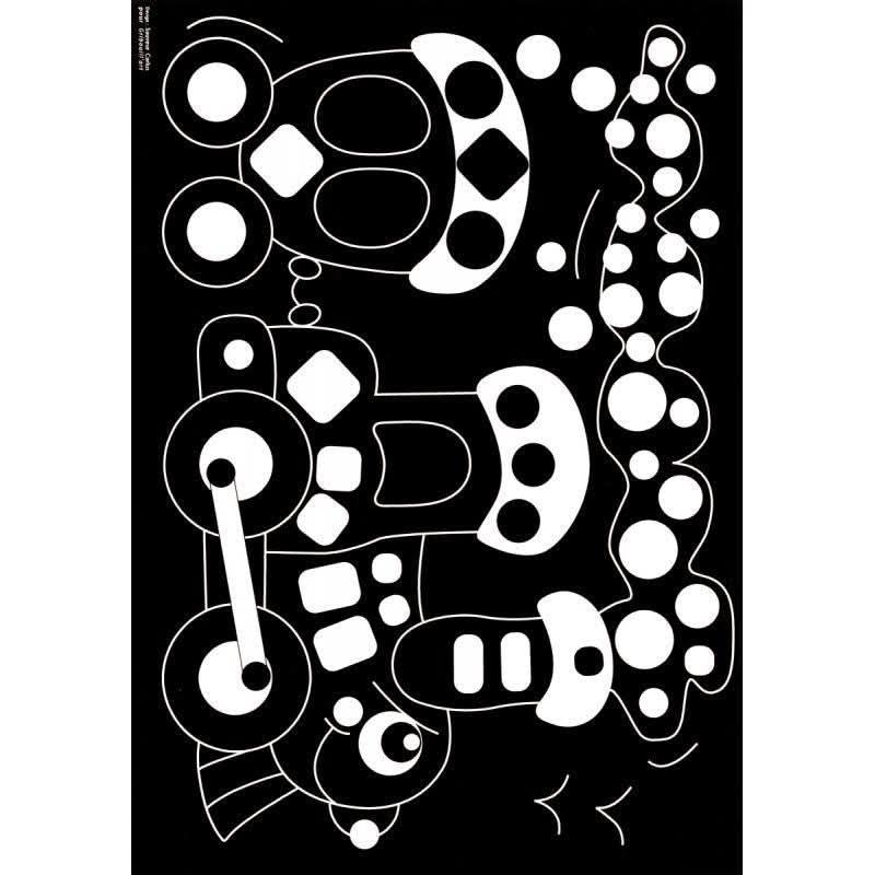 Pochette de 16 feuilles + 16 planches de gommettes - Ma Rentrée Facile