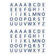 Pochette de 1600 gommettes lettres, tailles et coloris assortis - Ma Rentrée Facile