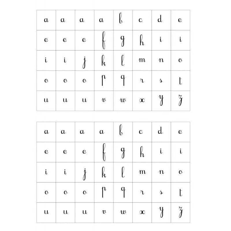 Pochette de 1600 gommettes lettres, tailles et coloris assortis - Ma Rentrée Facile