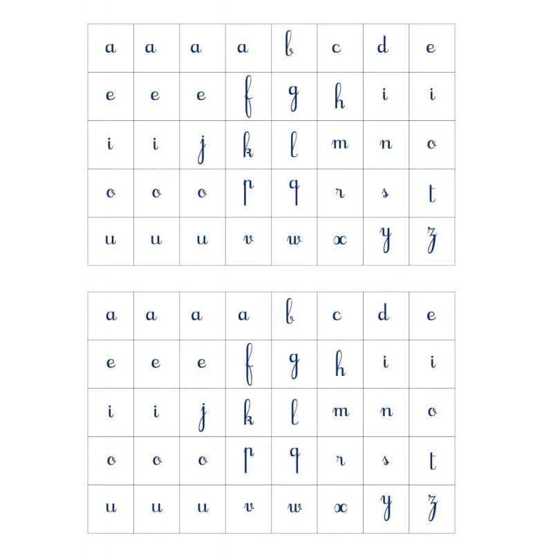 Pochette de 1600 gommettes lettres, tailles et coloris assortis - Ma Rentrée Facile