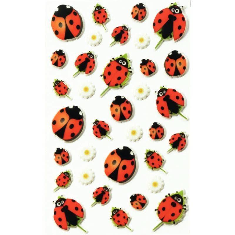 Pochette de 195 stickers déco 3D cooky thème animaux - Ma Rentrée Facile