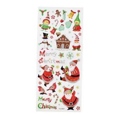 Pochette de 255 stickers scintillants thème Noël - Ma Rentrée Facile