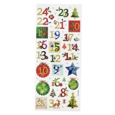 Pochette de 255 stickers scintillants thème Noël - Ma Rentrée Facile