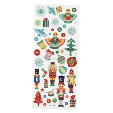 Pochette de 255 stickers scintillants thème Noël - Ma Rentrée Facile