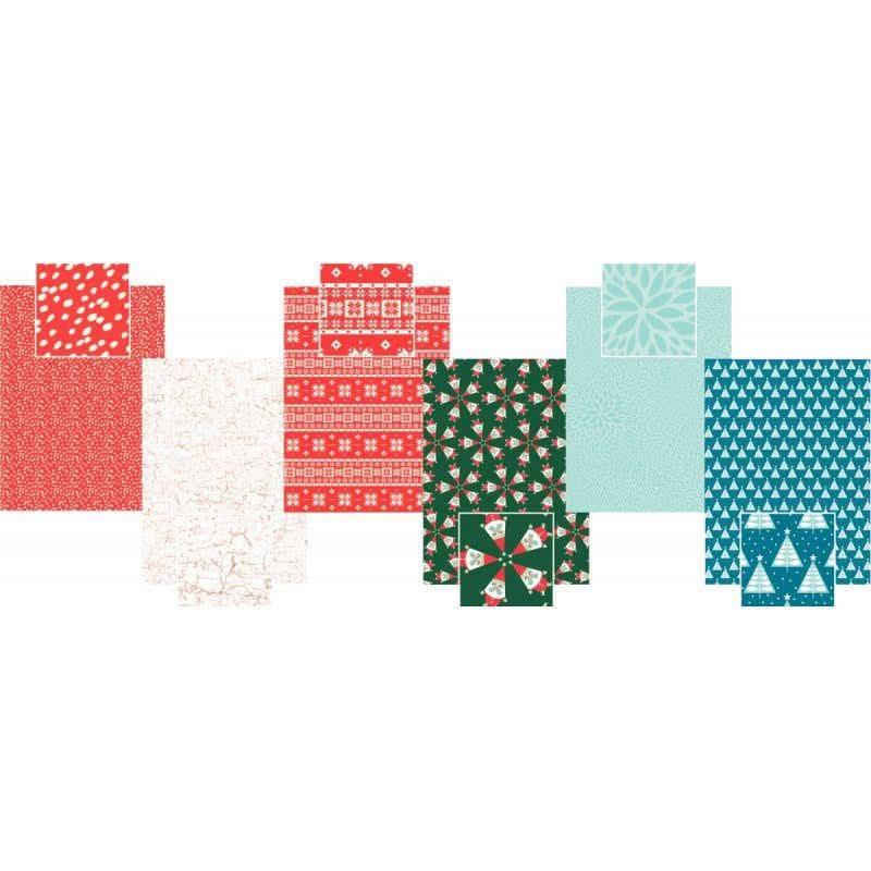 Pochette de 30 feuilles pour Decopatch motifs Noël - Ma Rentrée Facile