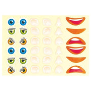Pochette de 360 gommettes visage assorties - Ma Rentrée Facile