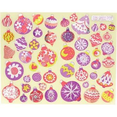 Pochette de 376 gommettes boules de Noël holographique - Ma Rentrée Facile