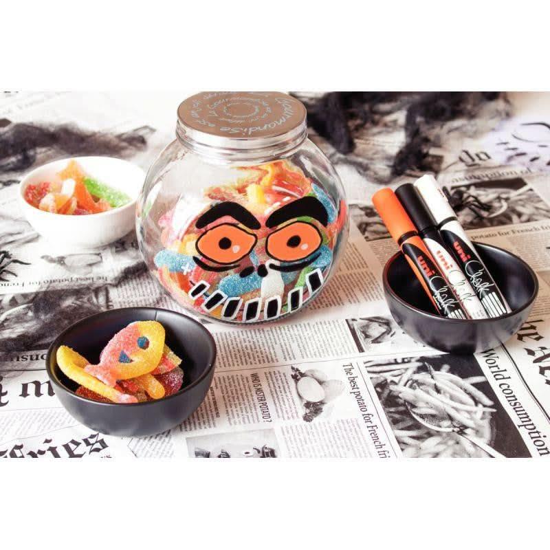 Pochette de 4 marqueurs craie Chalk pointe ogive Marker Halloween - Ma Rentrée Facile