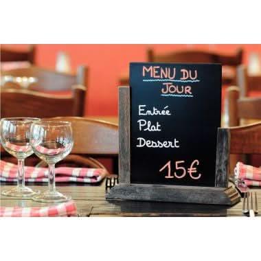 Pochette de 4 marqueurs craie Chalk pointe biseauté 8mm assortis - Ma Rentrée Facile