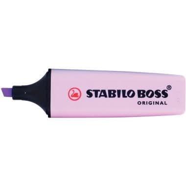 Pochette de 4 surligneurs STABILO BOSS pastel assortis - Ma Rentrée Facile