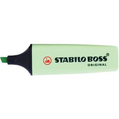 Pochette de 4 surligneurs STABILO BOSS pastel assortis - Ma Rentrée Facile