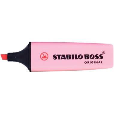 Pochette de 4 surligneurs STABILO BOSS pastel assortis - Ma Rentrée Facile