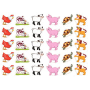 Pochette de 420 gommettes fantaisies assorties, 14 planches - Ma Rentrée Facile