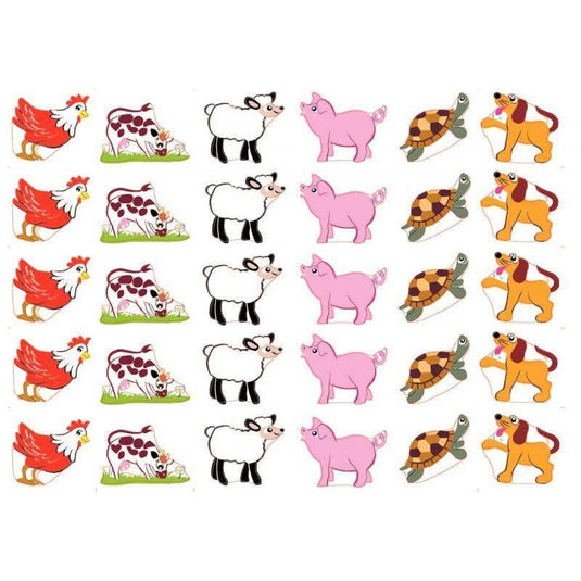 Pochette de 420 gommettes fantaisies assorties, 14 planches - Ma Rentrée Facile