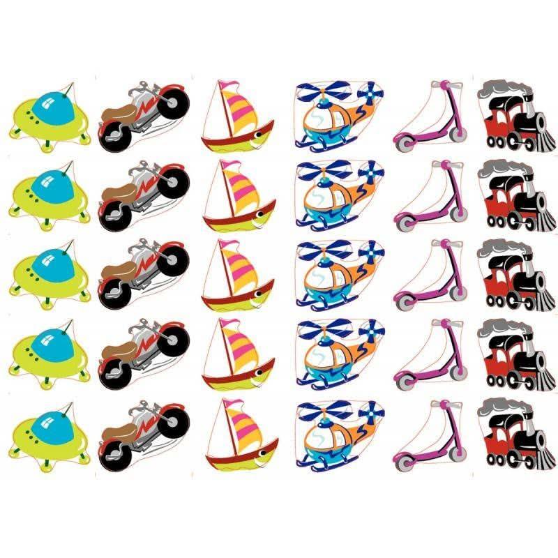 Pochette de 420 gommettes fantaisies assorties, 14 planches - Ma Rentrée Facile