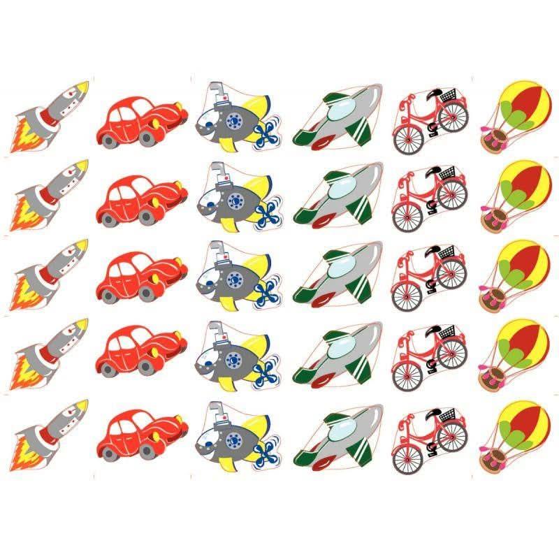 Pochette de 420 gommettes fantaisies assorties, 14 planches - Ma Rentrée Facile